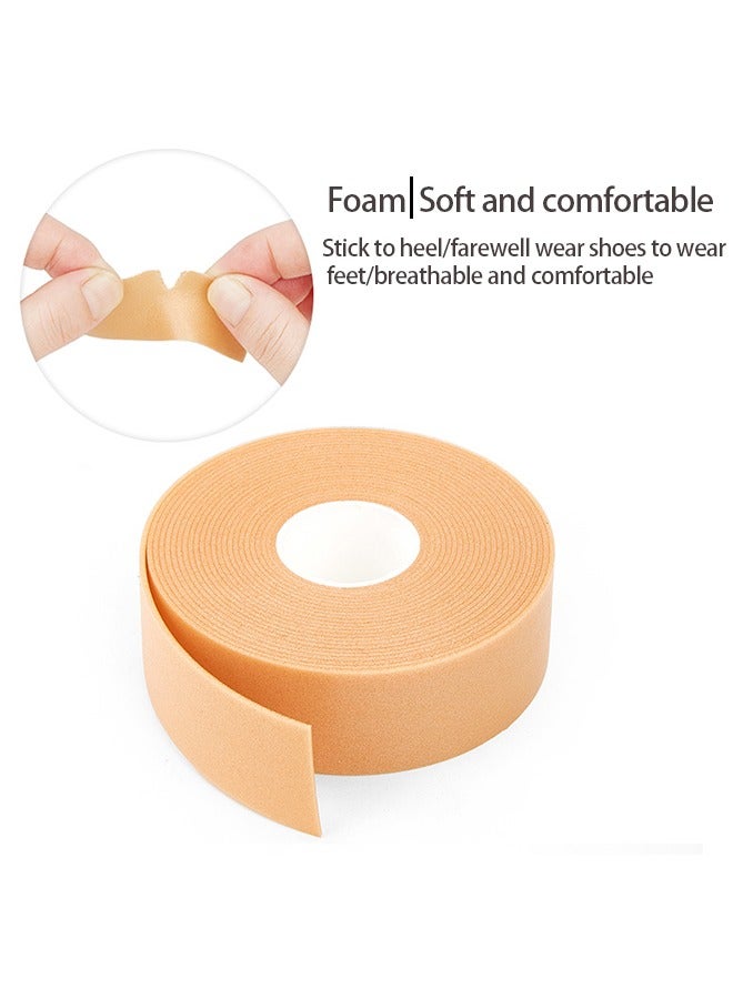 Generic Foot Hand Care Protector Sticker, 4 Rolls Heel for Men and Women Heel Sticker Silicone Gel Protector, Waterproof Foam Heel Sticker Tape  - Image 3