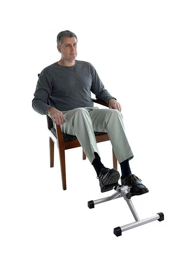 AGD Portable Foldable Arm and Leg Exerciser Pedal Exerciser with LCD Screen  - Image 5