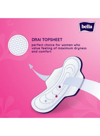 Classic Maxi Drai Pads For Women | Sanitary Napkins | Drai Topsheet | 28 Cm Long | With Wings Extra Protective Zone | For Rash Free Period | Comfort Cussion | Pack Of 2 | 15 Pcs Each - pzsku/ZABF2D76E140AE82A74CEZ/45/_/1733730364/6e0c98d8-0b36-4e09-b862-ba8ccacc3f95
