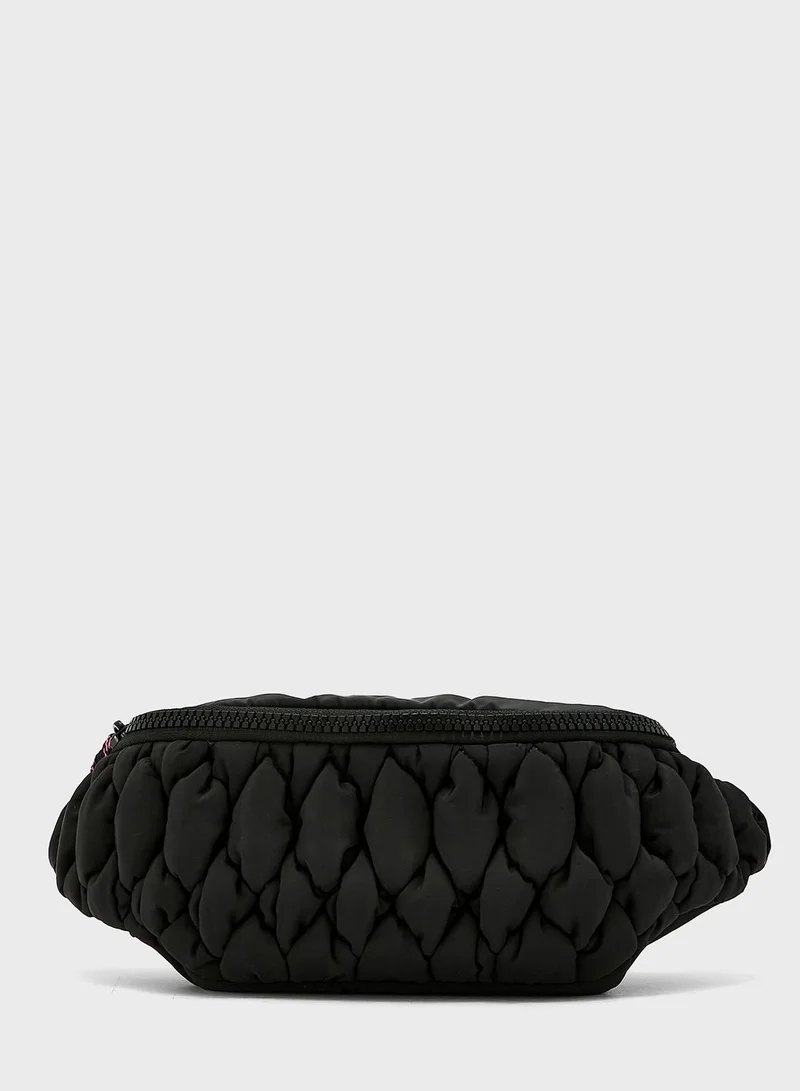 TOPSHOP Bailey Quilted Crossbody Bag