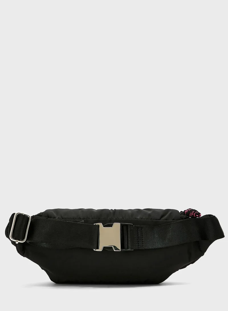 TOPSHOP Bailey Quilted Crossbody Bag