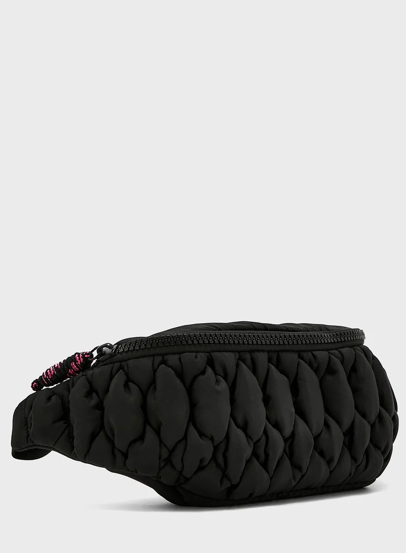 TOPSHOP Bailey Quilted Crossbody Bag