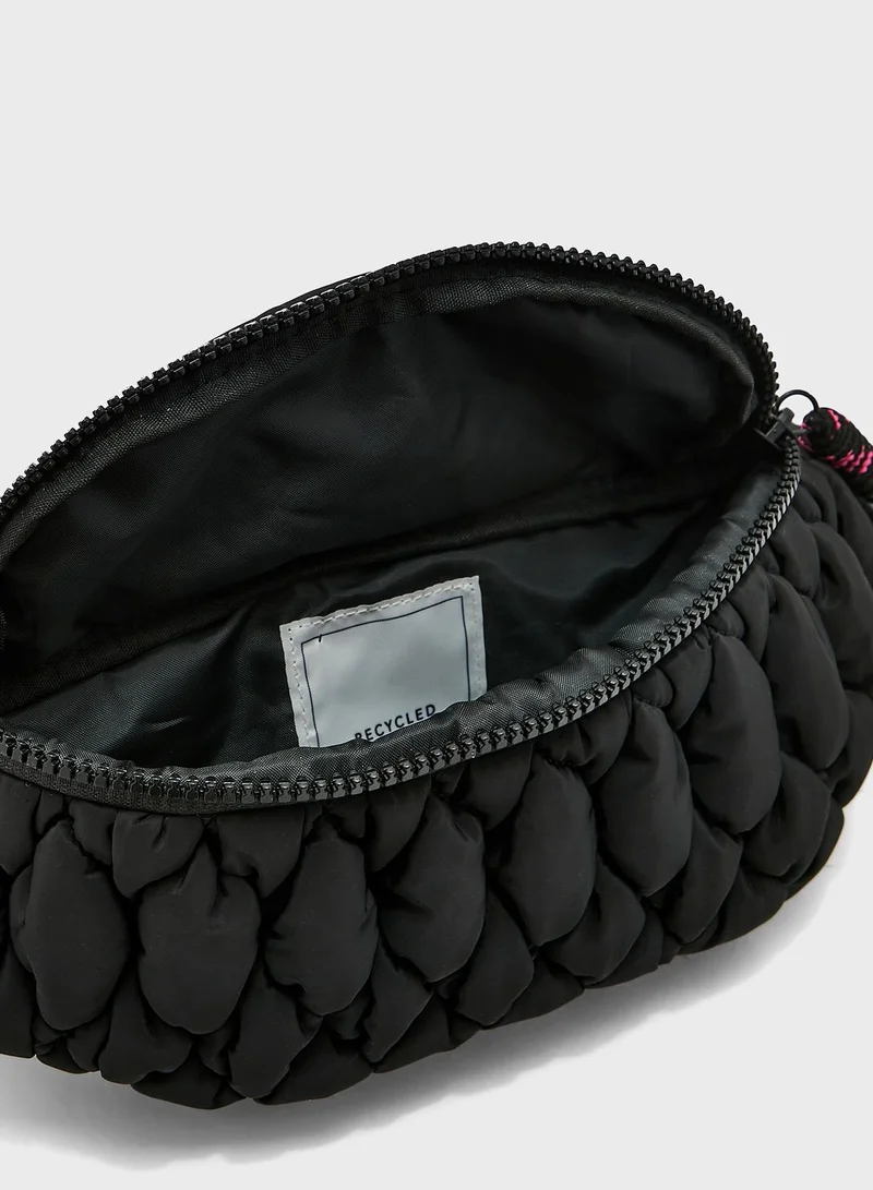 TOPSHOP Bailey Quilted Crossbody Bag