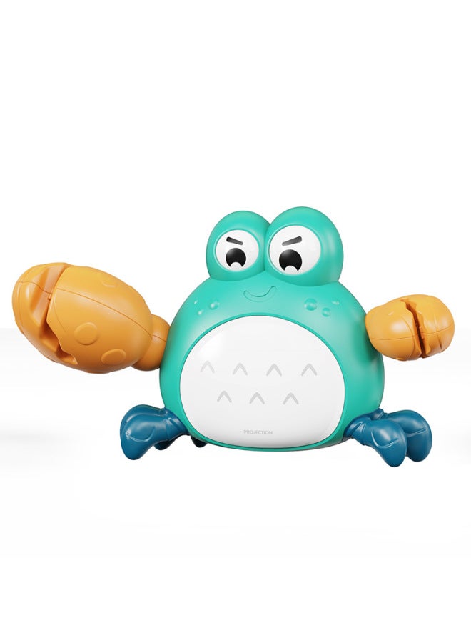Children's Early Education Educational Children's Song Luminous Bluetooth Story Machine Enlightenment Infant Toy Photo Holder Birthday Gift-Color:Emerald Blue  - Image 1