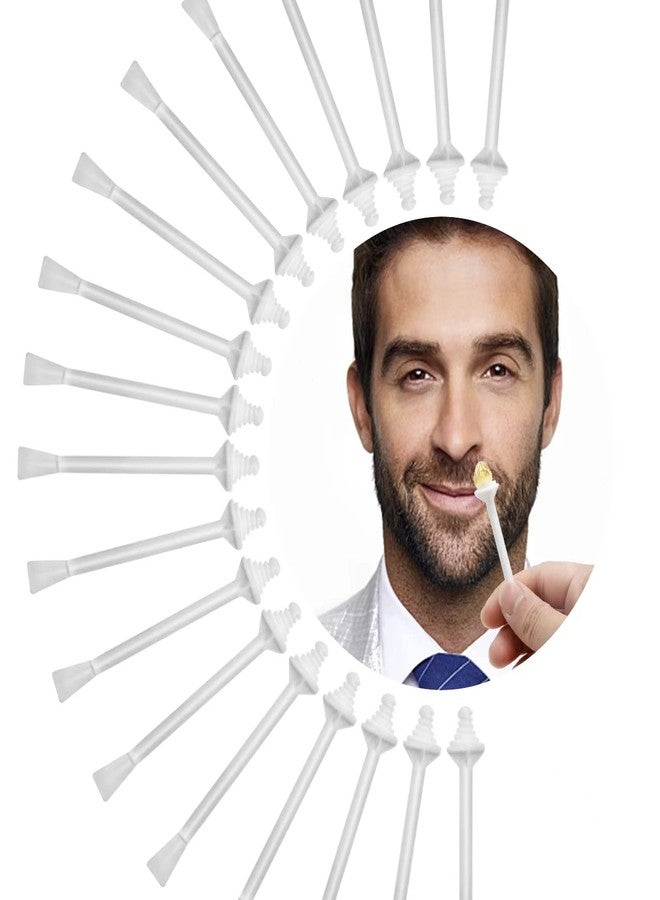 DecBlue Nose Wax Sticks 50Pcs Nose Wax Applicator Sticks for Nostril Nasal Cleaning Ear Eyebrow for Men Women Painless Nose Hair Removal - Image 1