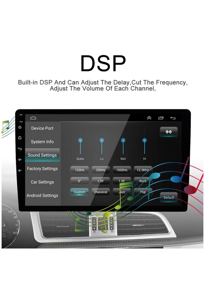 Toyota Yaris Radio 2012-2017 Wireless/Wired Carplay Android Auto with 9 Inch IPS Touchscreen GPS Navigation for Car Stereo Head Unit Built-in DSP with Free Backup Camera (4GB RAM+64GB ROM) - Image 5