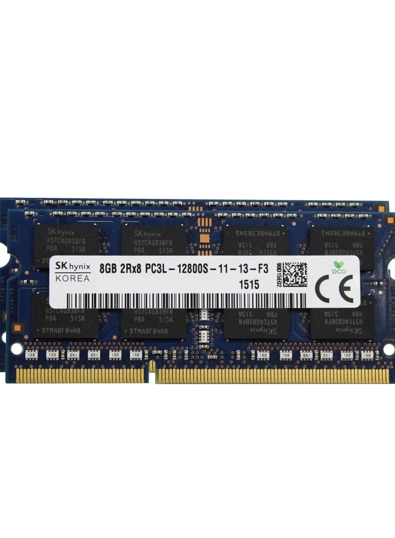 Adamanta Factory Original 16GB (2x8GB) Compatible for Dell Alienware Inspiron Latitude Optiplex Precision Vostro DDR3L 1600Mhz PC3L-12800 SODIMM 2Rx8 CL11 1.35v Laptop Memory Upgrade RAM SNPN2M64C/8G - Image 1
