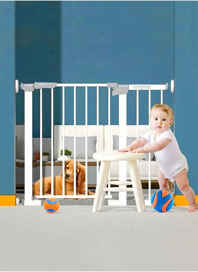 JCB CHIC Safety Gate Baby Gate, Auto Close Indoor Safety Gates For Doorway Hallway And Stair Use, Safety Gate Height75-84cm  - Image 1