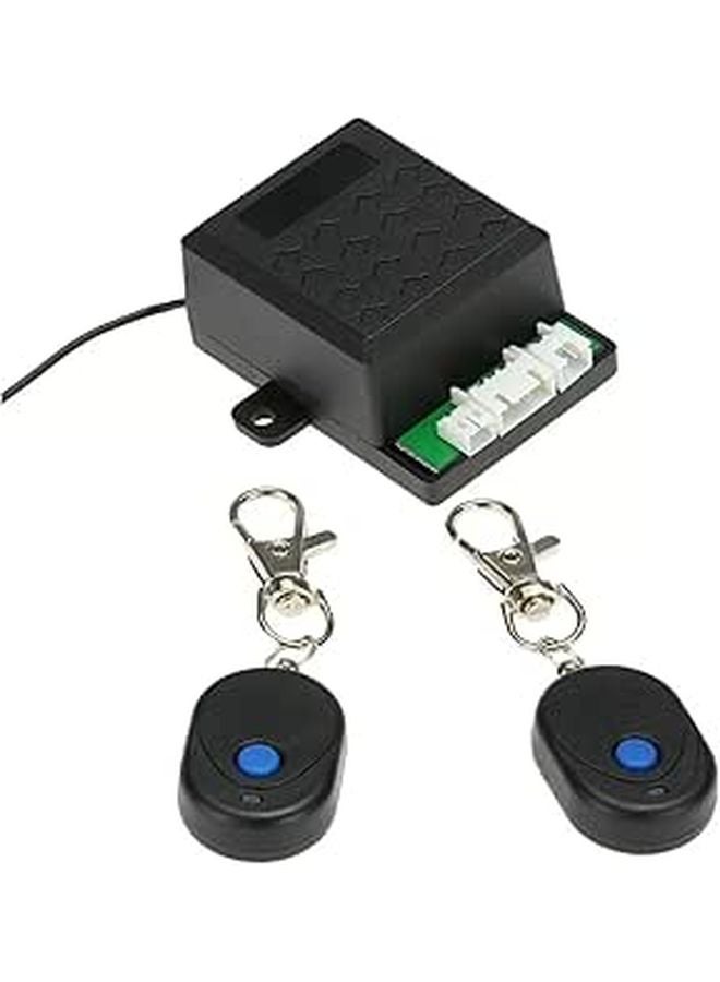 Plastic Metal Car Alarm Security System Vehicle Immobilizer With Button Battery - Image 1