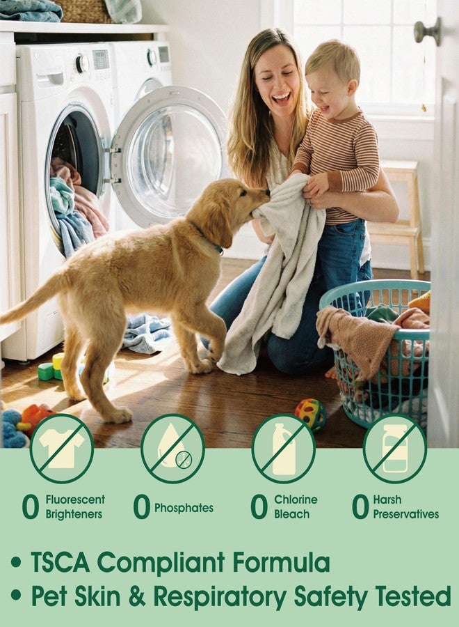 Seedshub Seeshub Pet Hair Remover Laundry Pods, Up to 90% Hair Removal for Dog & Cat Hair, Plant-Based Enzyme Cleaner, Pet Odor & Stain Remover, Quick-Dissolve Low-Suds for All Washers, 52 Loads - Image 3