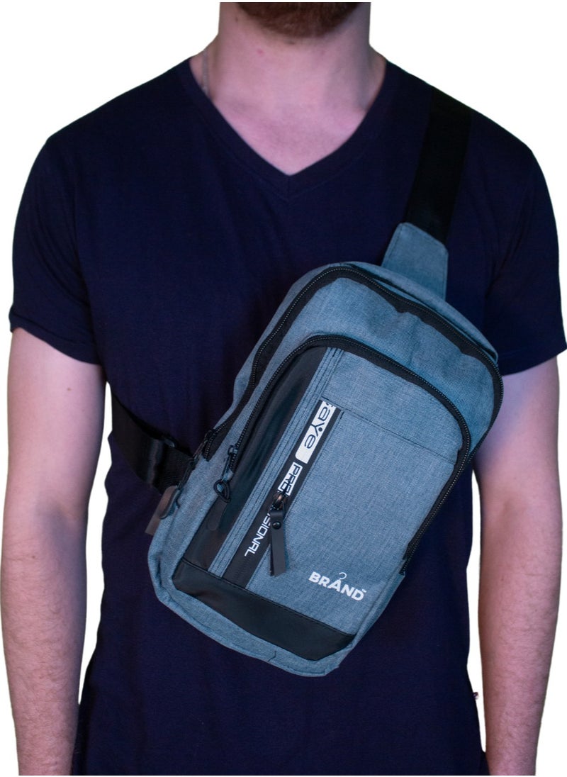 Brand Stores Casual Cross Bag - USB - Sky Blue  - Image 1