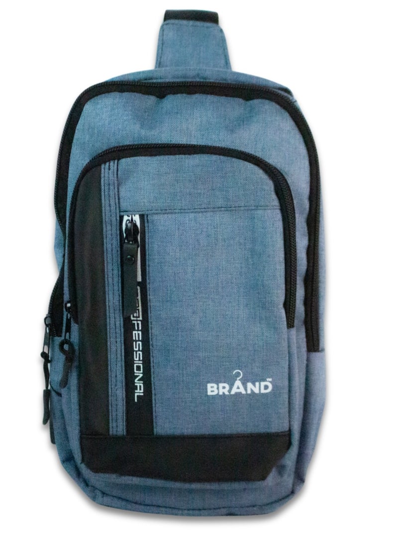 Brand Stores Casual Cross Bag - USB - Sky Blue  - Image 2