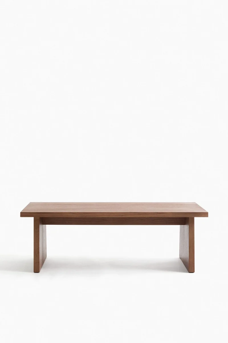 اتش اند ام طاولة قهوة خشبية