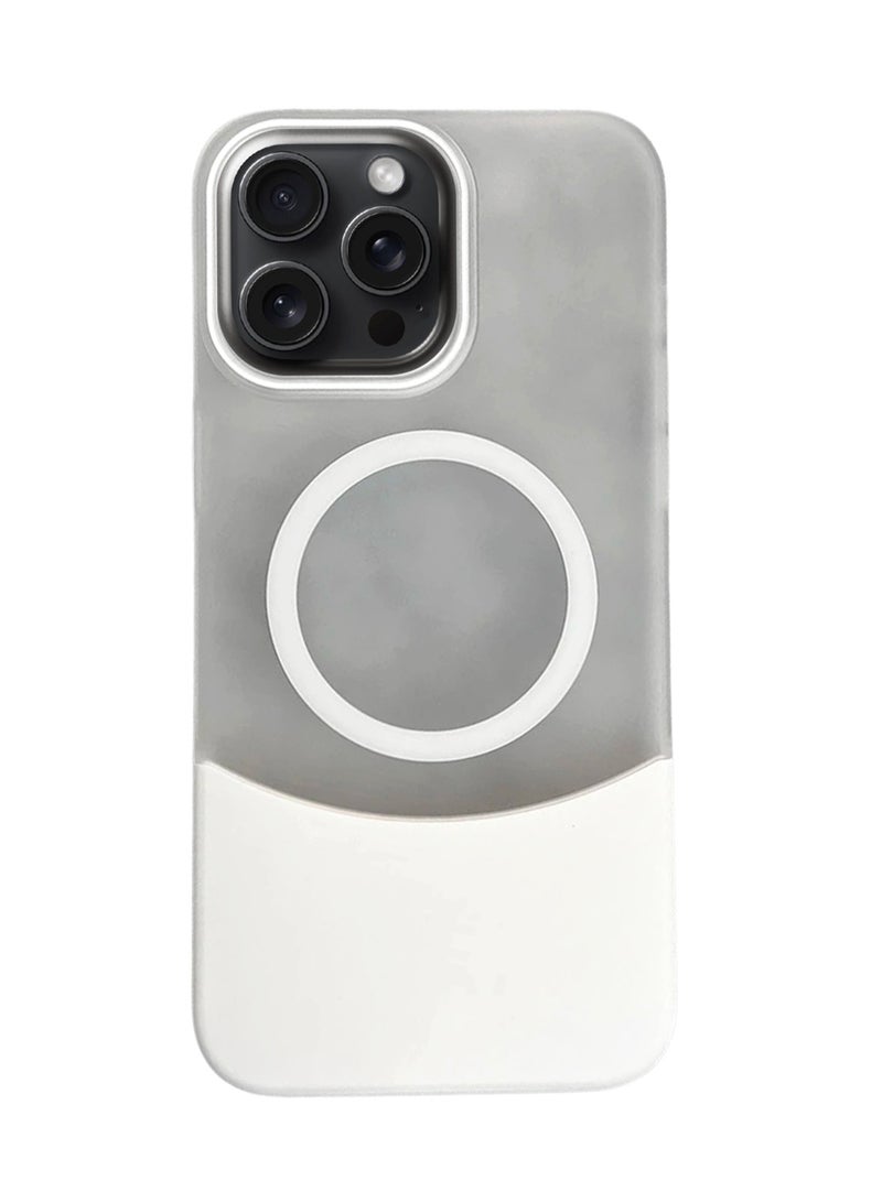 iPhone MATTE DUO MAGCASE- DROP Protect iPhone Phone Case- مقاوم الصفراء ، تلطيخ ، ودليل على اي فون Magsafe- حالة iPhone اللاسلكية المغناطيسية