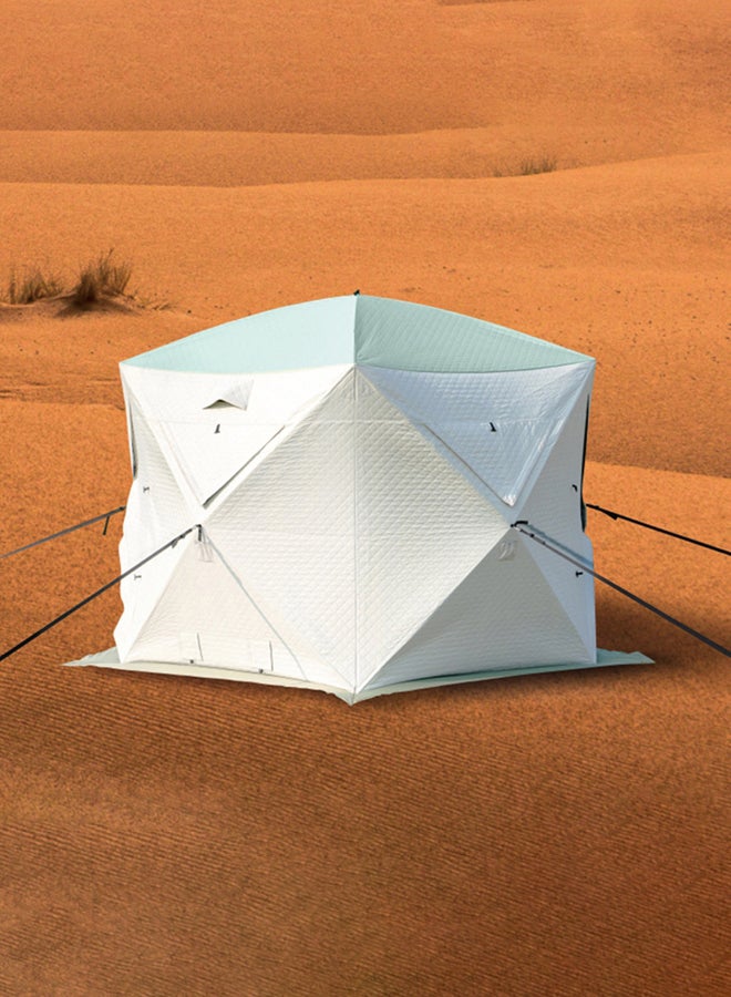 DPT Camping Tent, Green, Size294*280*207Cm - Image 2