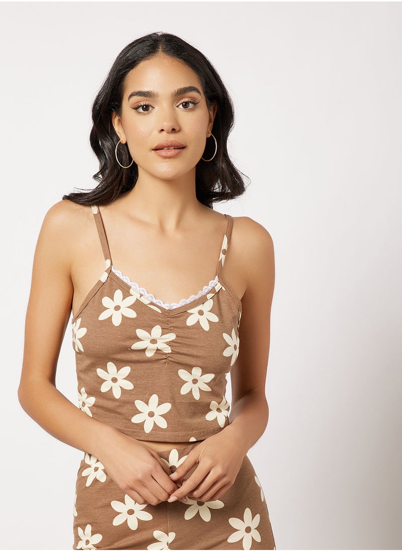 Daisy Street - Floral Cami Top - Image 1