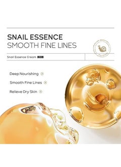 Laikou Korea Snail Essence Cream, Moisturizing Acne Scar Removal, CreamImprove Skin Anti-Aging & Wrinkle Removal and Whitening Cream 25g  - Image 5