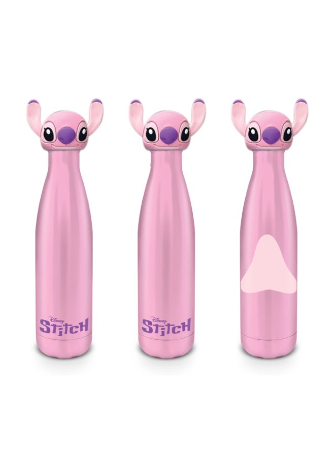 Pyramid Lilo & Stitch Bottle 3D Luxe Angel Metal Bottle - Image 1