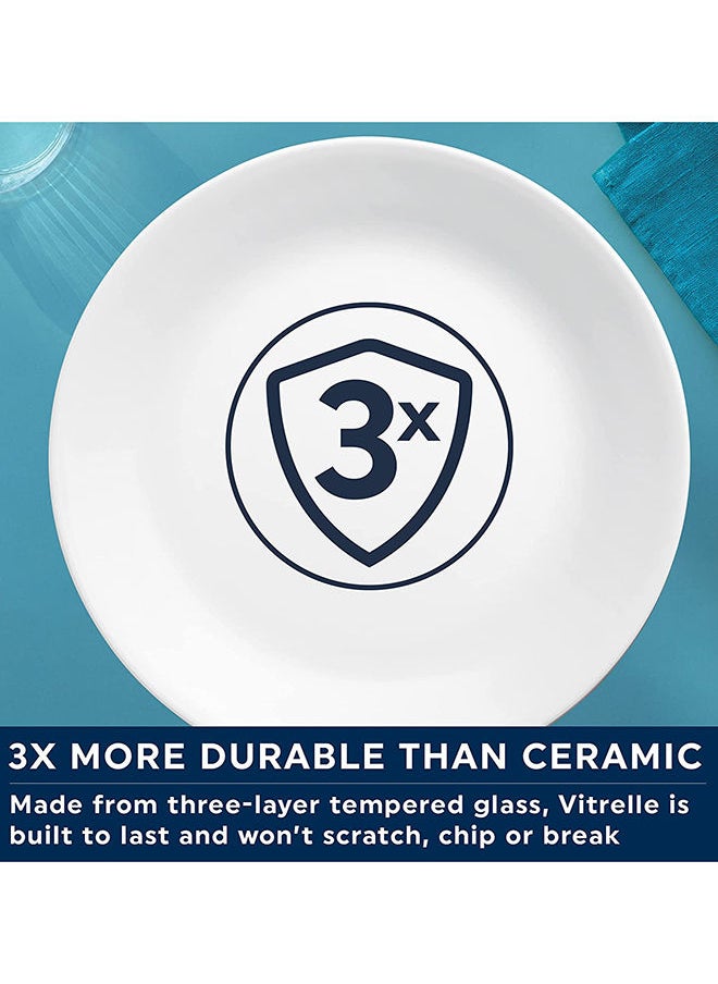 Corelle - 12-Piece Cobalt Circles Dinnerware Set - Image 1