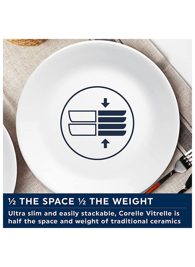 Corelle - 12-Piece Cobalt Circles Dinnerware Set - Image 1