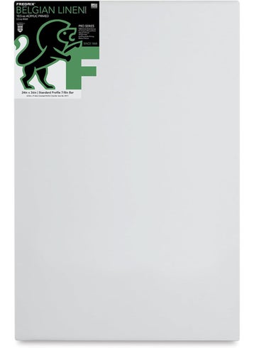 Fredrix Pro Belgian Linen PreStretched Canvas 24 in x 36 in Each - pzsku/ZABF3AEEC13E4BEE33B7CZ/45/1747233951/c33fa24f-9906-4923-b1f8-fca2a41e8a67