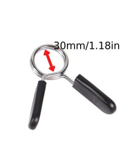 KANGAROO 6pcs Kangaroo Spring Collar Clips Dumbbell Barbell Clamps Spring Locking Collars for Gym Fitness Weight Lifting Equipment  - Image 5