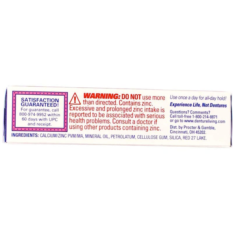 Fixodent Denture Adhesives Cream, Original - 0.75 Oz (Pack of 6) - Image 5