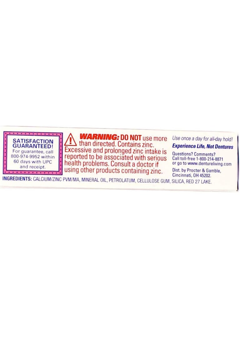Fixodent - Fixodent Denture Adhesives Cream, Original - 0.75 Oz (pack of 6) - Image 1