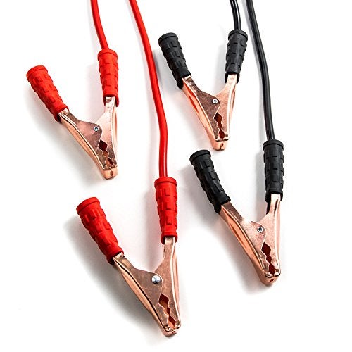 PAGHADI Car Hevy Duty Auto Jumper Cable Battery Booster Wire Clamp With Alligator Wire ( 7 Ft ,500 AMP ) Red Black - Image 3