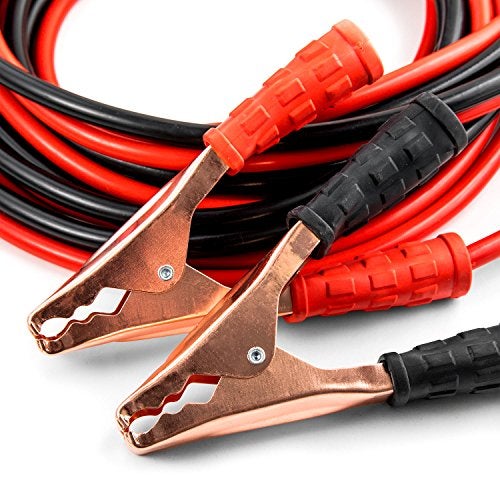 PAGHADI Car Hevy Duty Auto Jumper Cable Battery Booster Wire Clamp With Alligator Wire ( 7 Ft ,500 AMP ) Red Black - Image 4