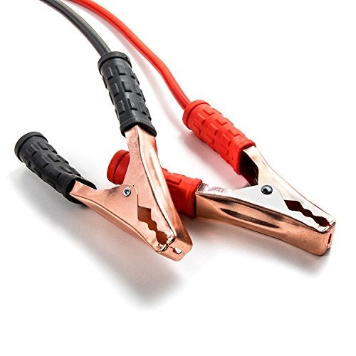 PAGHADI Car Hevy Duty Auto Jumper Cable Battery Booster Wire Clamp With Alligator Wire ( 7 Ft ,500 AMP ) Red Black - Image 2