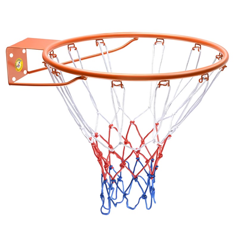 Protoner Basketball Ring with Net, 12 mm Thick, 18 inches Diameter, Medium Size - Image 4