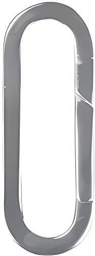 Ugems Sterling Silver Extender | 21mm Carabiner-Style Clasp with Rectangular Flat Spring Bail | Bracelet and Necklace Extender | Pendant Attachment for Jewelry Making | SKU: sx-201 - Image 2