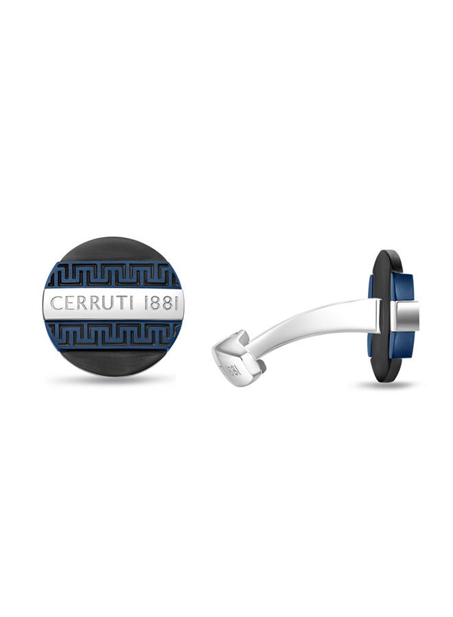 CERRUTI 1881 Cufflinks for Men in Silver  - Image 2