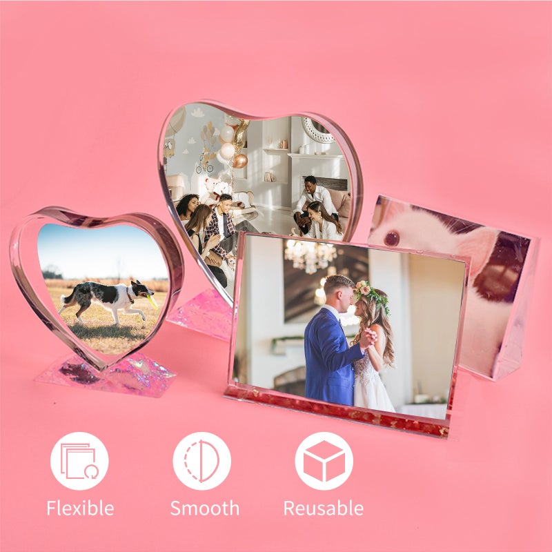 DIY Photo Frame Resin Silicone Casting Molds DIY Crystal Epoxy Picture Frames Crafts Making Accessories DIY Making Art Kits for Adults Beginner - Image 5
