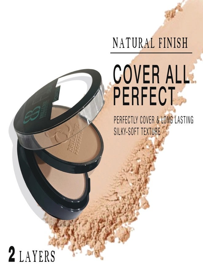 Brille Bee Fit Me Shade 2-in-1 Natural Matte Compact Powder for Oily Skin, 12 Hour Oil Control, Sun Protection, 20g (NATURAL) - Image 2