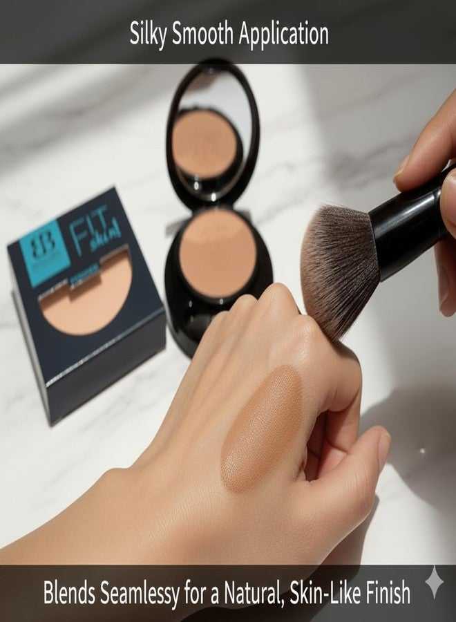 Brille Bee Fit Me Shade 2-in-1 Natural Matte Compact Powder for Oily Skin, 12 Hour Oil Control, Sun Protection, 20g (NATURAL) - Image 5