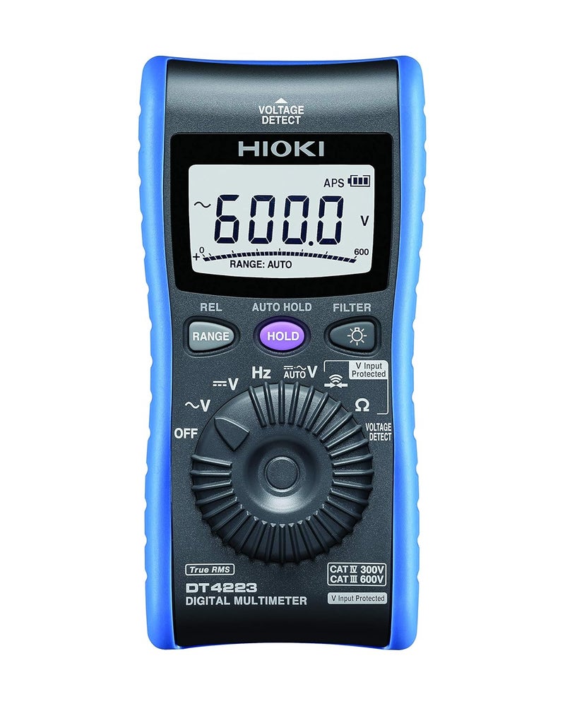 Hioki DIGITAL MULTIMETER DT4223 Pocket DMM that Prevents False Circuit Breaker Trips using Proprietary Technology  - Image 1