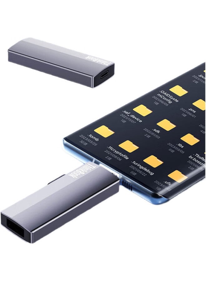 Thinkpad Lenovo Thinkbook Portable Solid State Drive (Pssd) Wireless 512Gb Type-C Dual Interface Dual-Use Mobile Computer Usb Flash Drive Solid State Drive Bu210 - Image 2