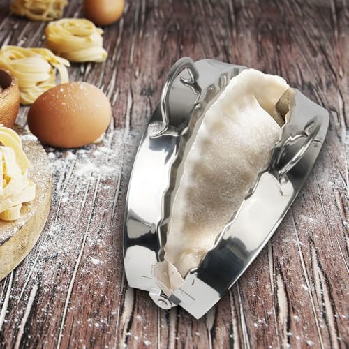 PAMISO Large Empanada Maker, 6.4 inch Stainless Steel Empanada Press, Meat Pocket Pie - Image 2