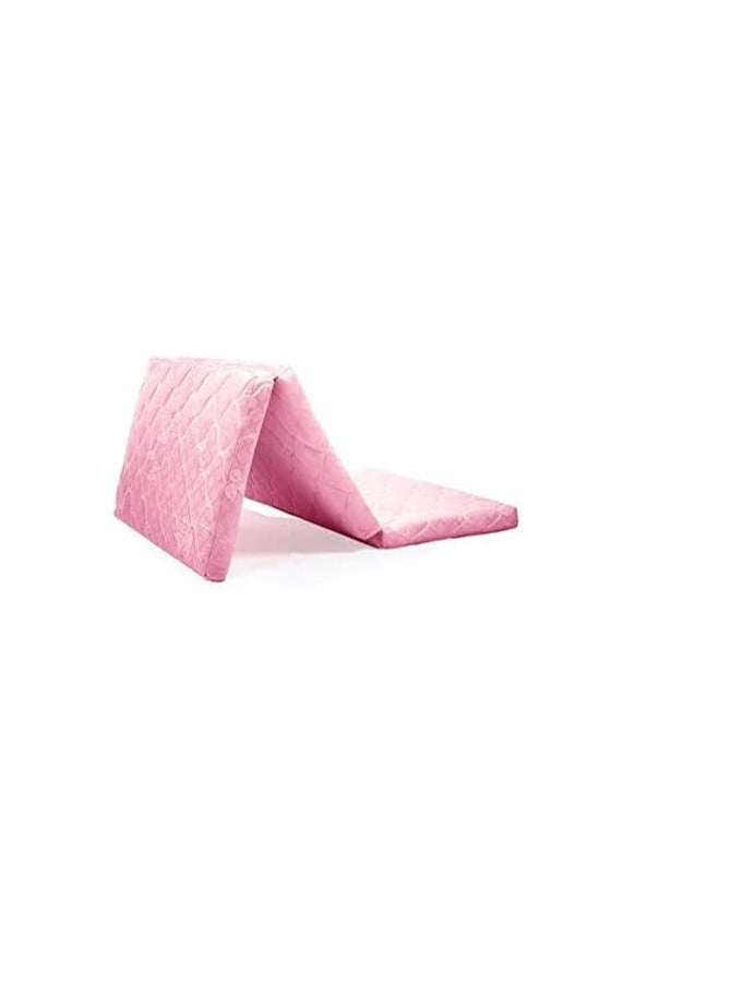 Comfy Portable Pink Folding Medicated Mattress - Image 1