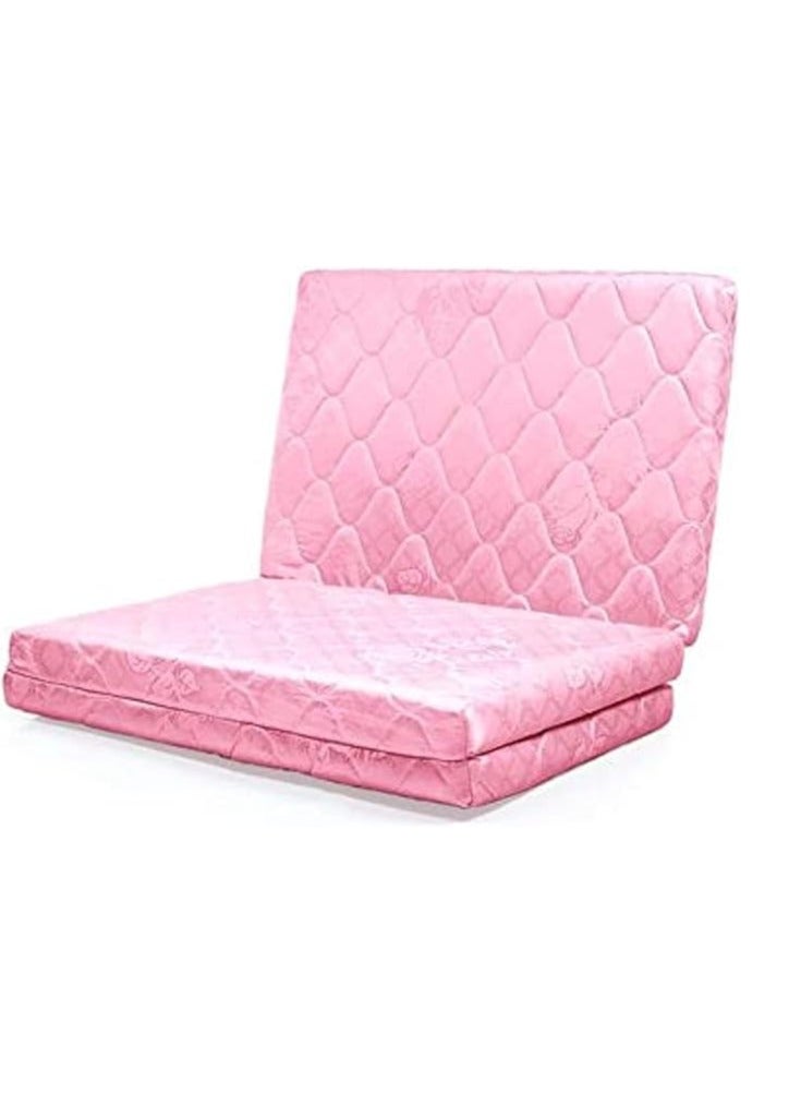 Comfy Portable Pink Folding Medicated Mattress - Image 2