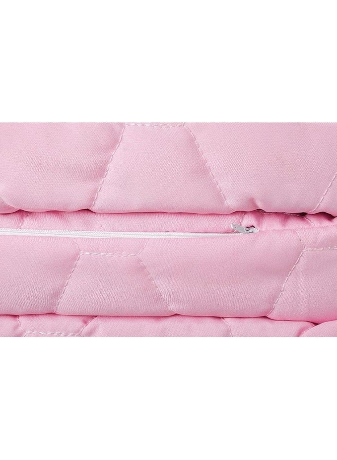 Comfy Portable Pink Folding Medicated Mattress - Image 3