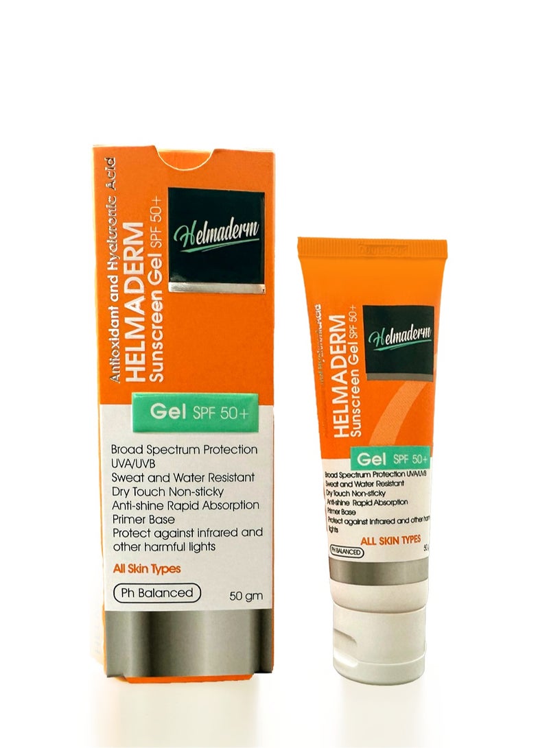 HELMADERM SUNSCREEN SPF50+ GEL 50 ML