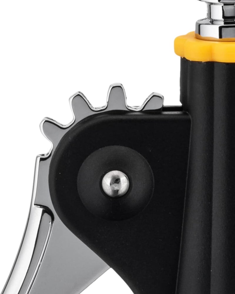 Alessi A di Alessi AAM01B Anna G. Design Corkscrew in Black Resin and Chrome Zamak - Image 5