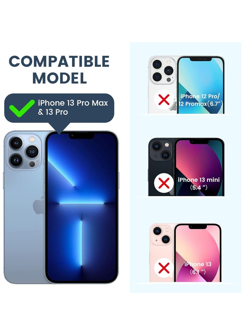 Generic - Camera Lens Protector Compatible with Apple iPhone 13 Pro/Max Sierra Blue - Image 1