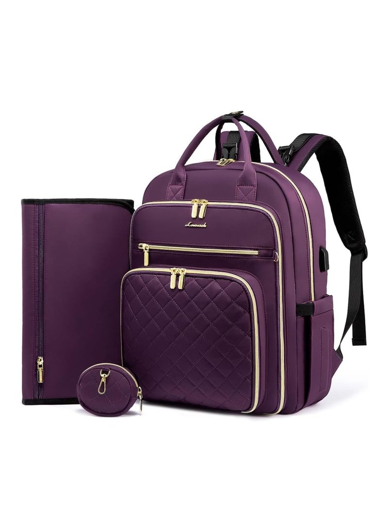 Lovevook Diaper Bag Backpack With Changing Pad  - Image 1