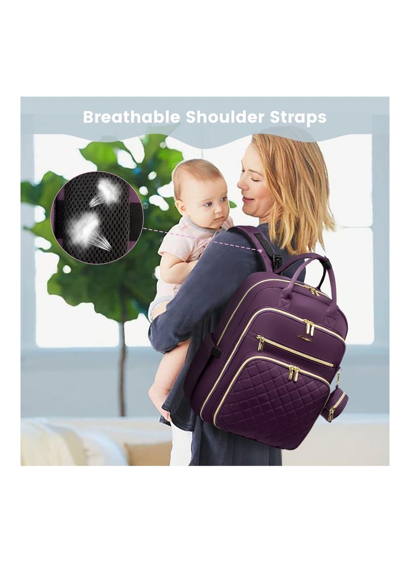 Lovevook Diaper Bag Backpack With Changing Pad  - Image 2