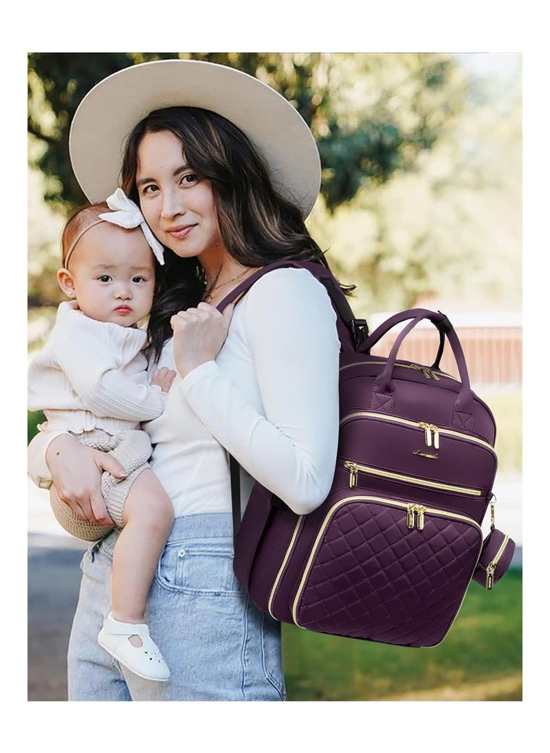Lovevook Diaper Bag Backpack With Changing Pad  - Image 5