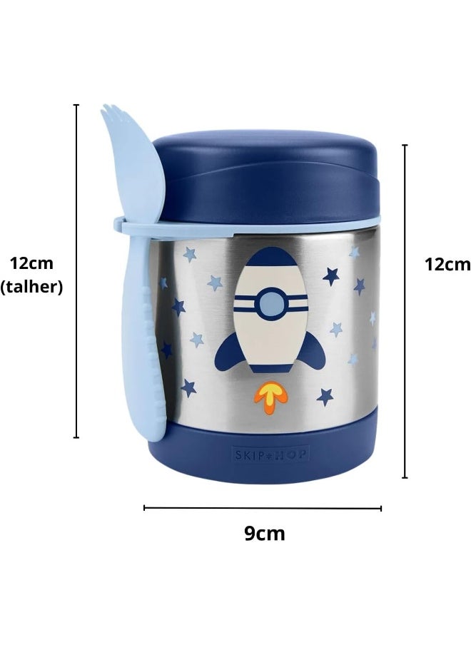 Skip Hop Skip Hop Spark Style Insulated Food Jar - Rocket  - Image 2